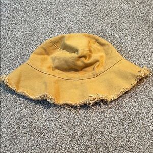 Kids Yellow Bucket Hat